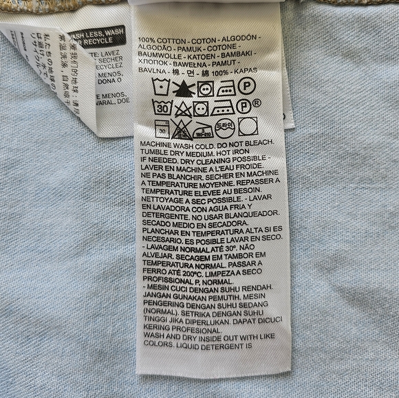 Levi's Button Down Denim Dress - Picture 7 of 7